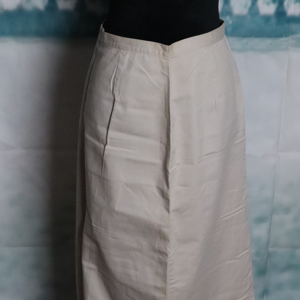 Long Khaki Skirt
